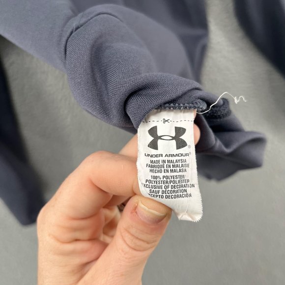 Under Armour Jacket Womens Grey Semi Fitted AllseasonGear Full Zip Size M - Picture 5 of 10